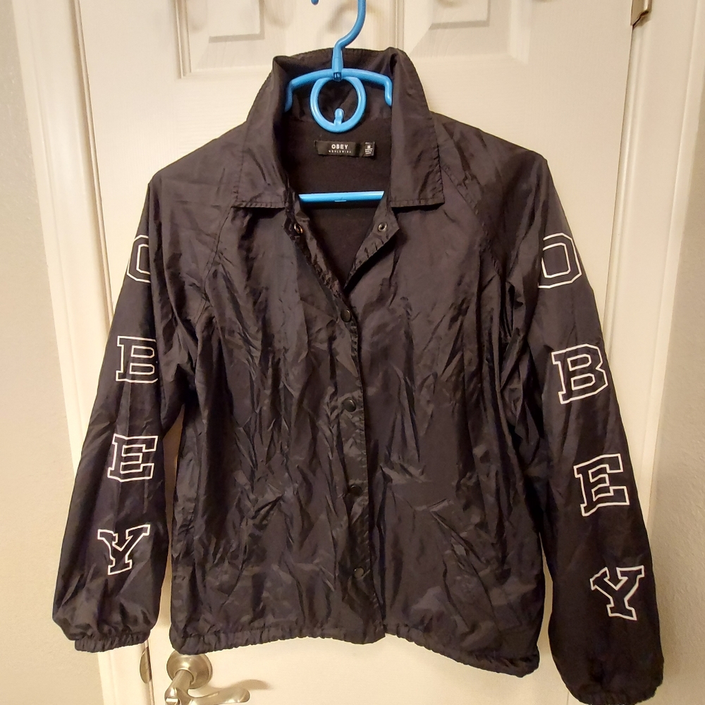 Obey windbreaker jacket